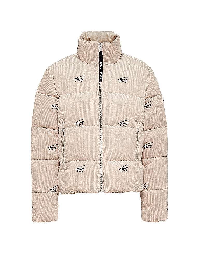 TOMMY JEANS Cordjacke creme